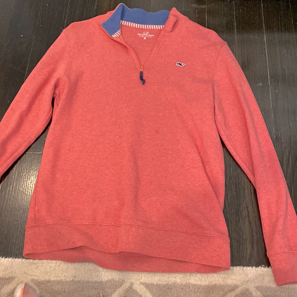 Vineyard vines three-quarter zip size XL boys